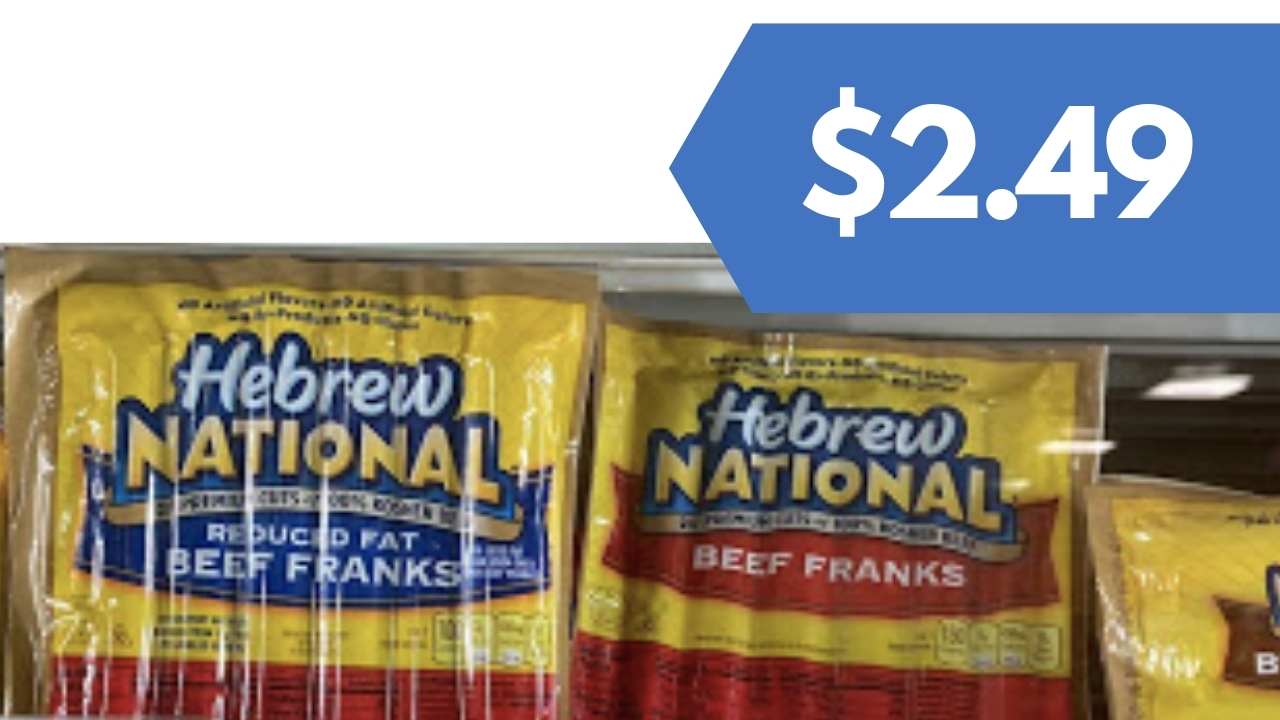 Hebrew National Beef Franks, 10.3 oz - Kroger