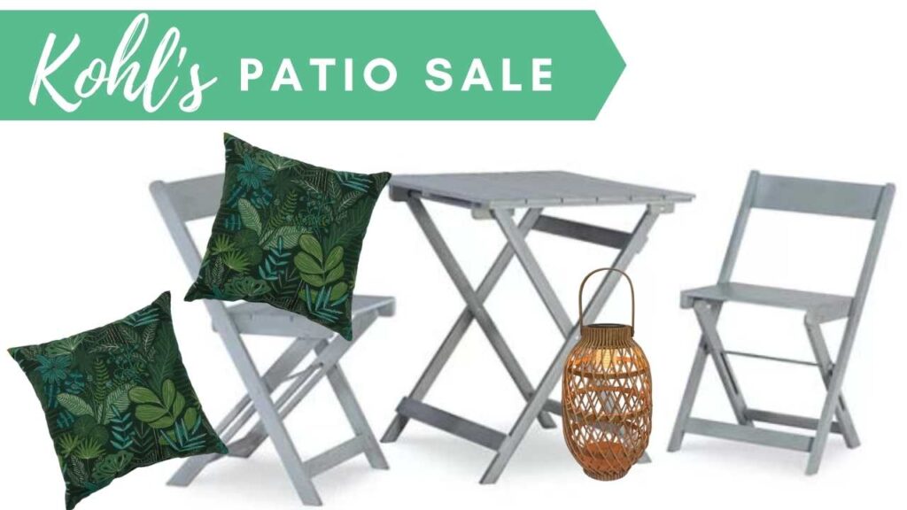 Kohl's Patio Furniture & More Up to 60 + Code Southern Savers