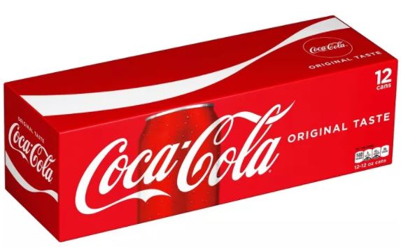 coca-cola classic cans