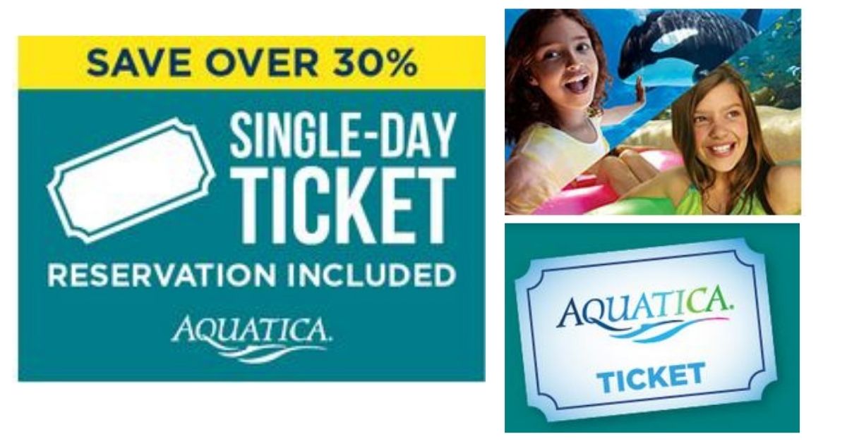 Aquatica Orlando Single Day Ticket for 49.99 Southern Savers