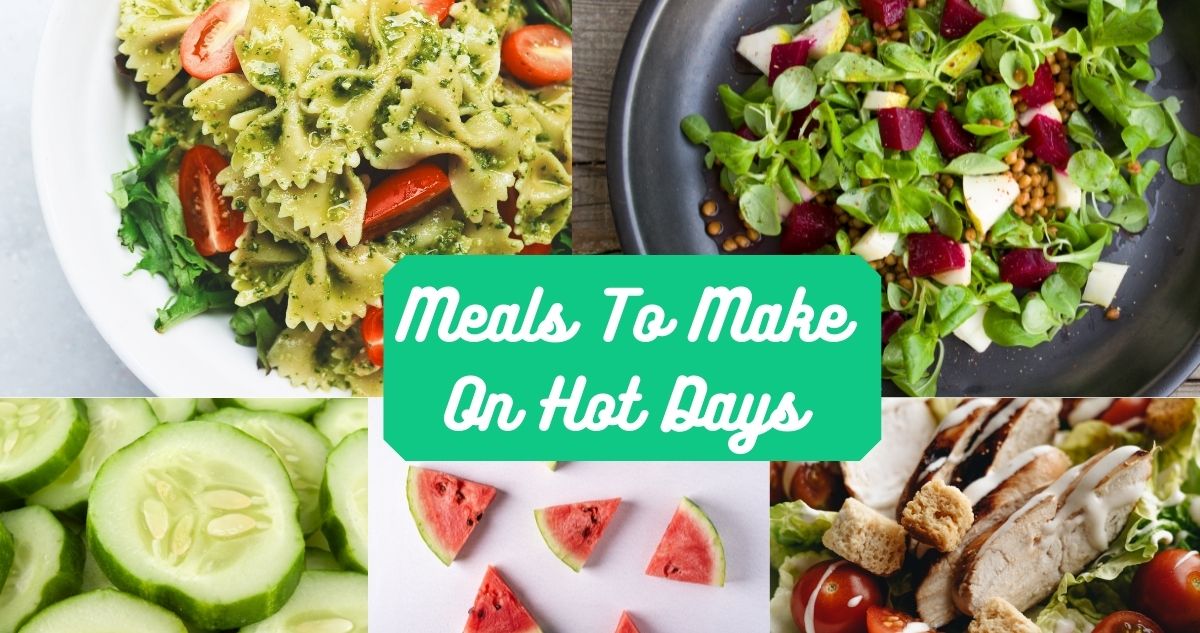 What foods are good for hot days?