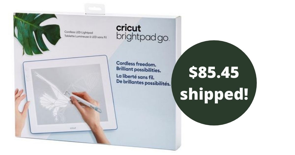 Cricut BrightPad Go for $85.45 Shipped :: Southern Savers