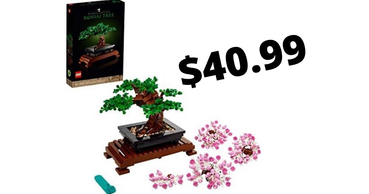 Lego Bonsai Tree Building Kit For $40.99 :: Southern Savers