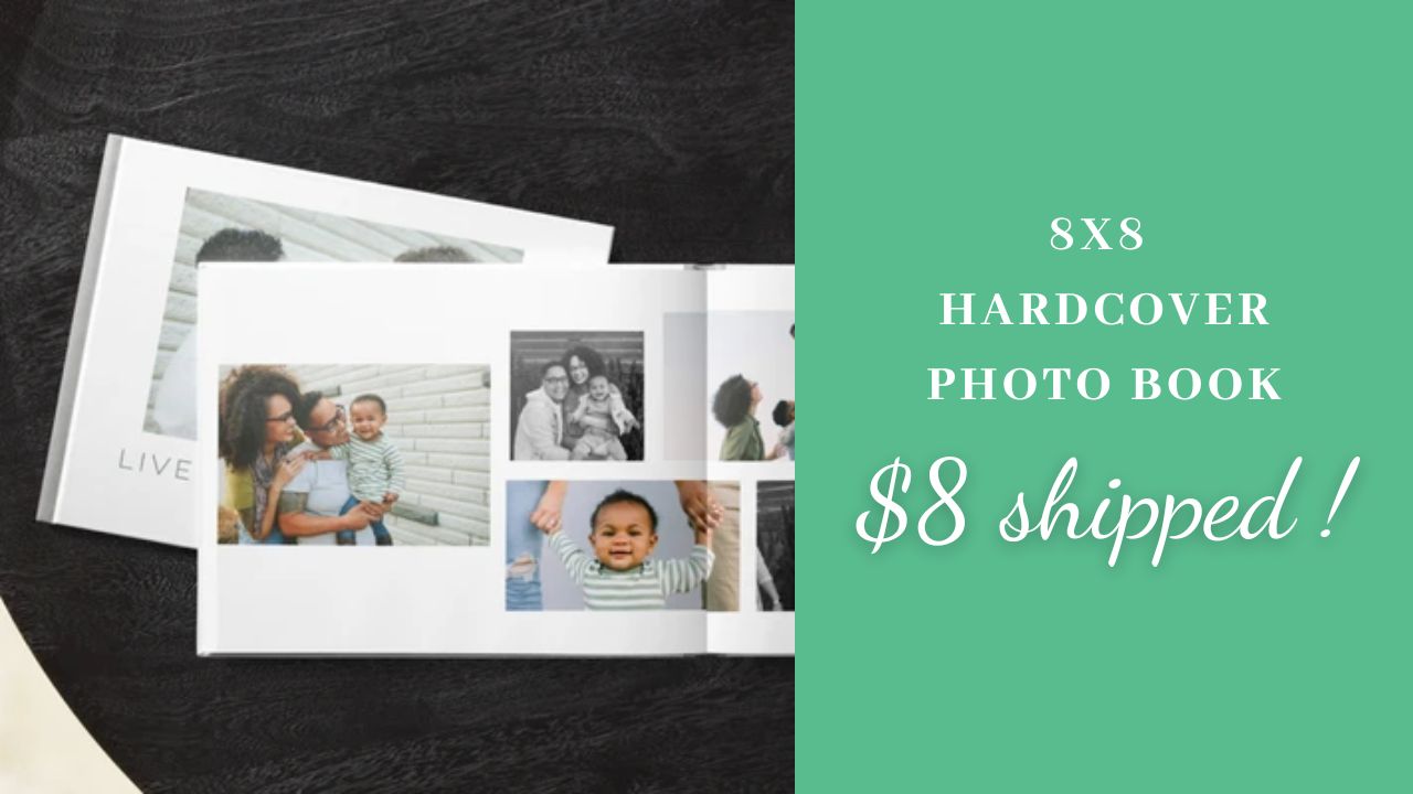 Shutterfly Code 8x8 Photo Book for 8 Shipped Southern Savers