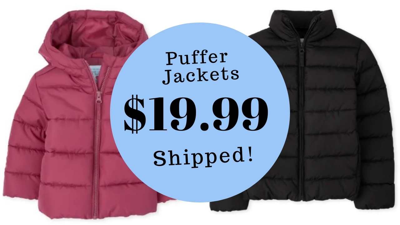 The Children's Place: Puffer Jackets for $19.99 (reg. $59) :: Southern ...