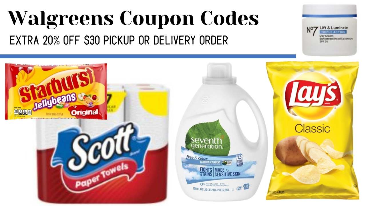 Walgreens Coupon Code 20% Off $30 Pickup Orders :: Southern Savers