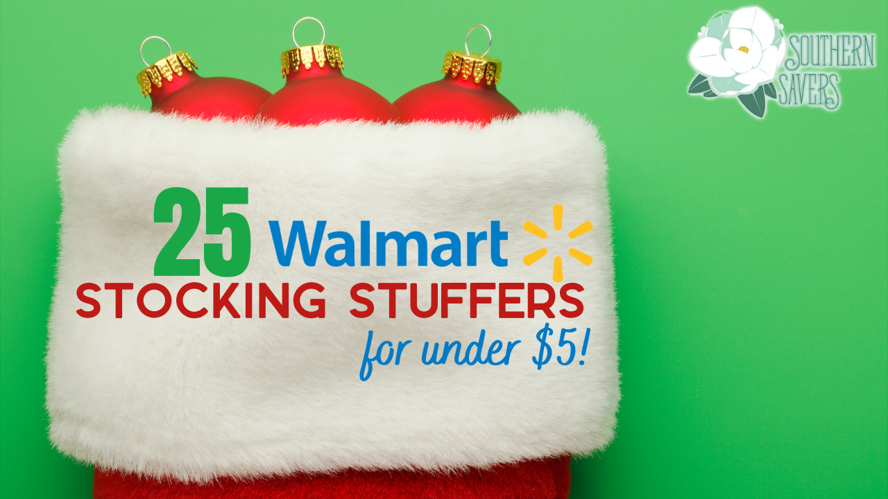 25 Walmart Stocking Stuffers Under $5 :: Southern Savers