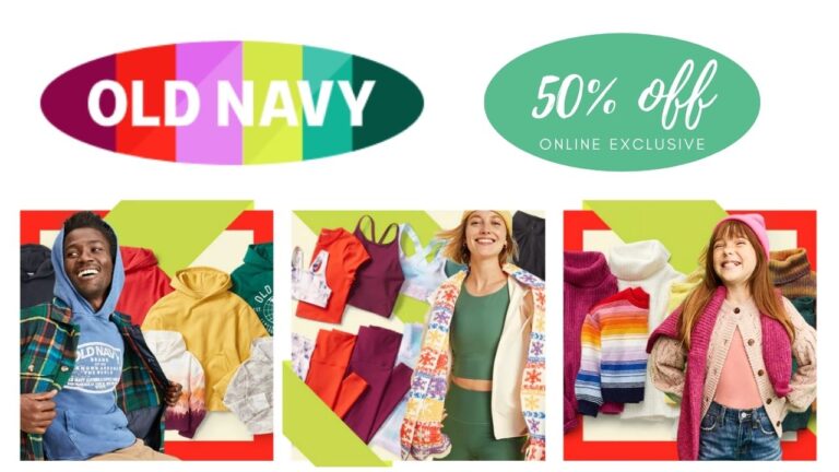 Old Navy | 50% Off Entire Online Purchase :: Southern Savers