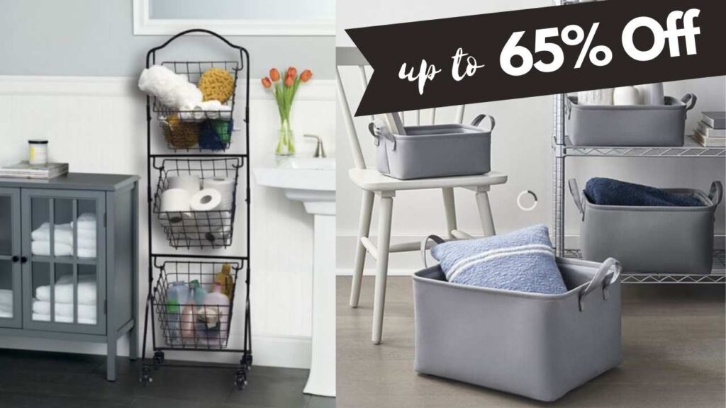 JCPenney Code Up To 65 Off Storage Baskets Southern Savers   Jcpenney Storage Bins 1024x576 