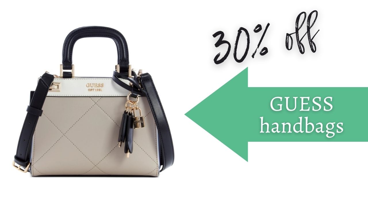 1-10 Mar 2021: Guess Handbag 25% Off Promo at Sogo