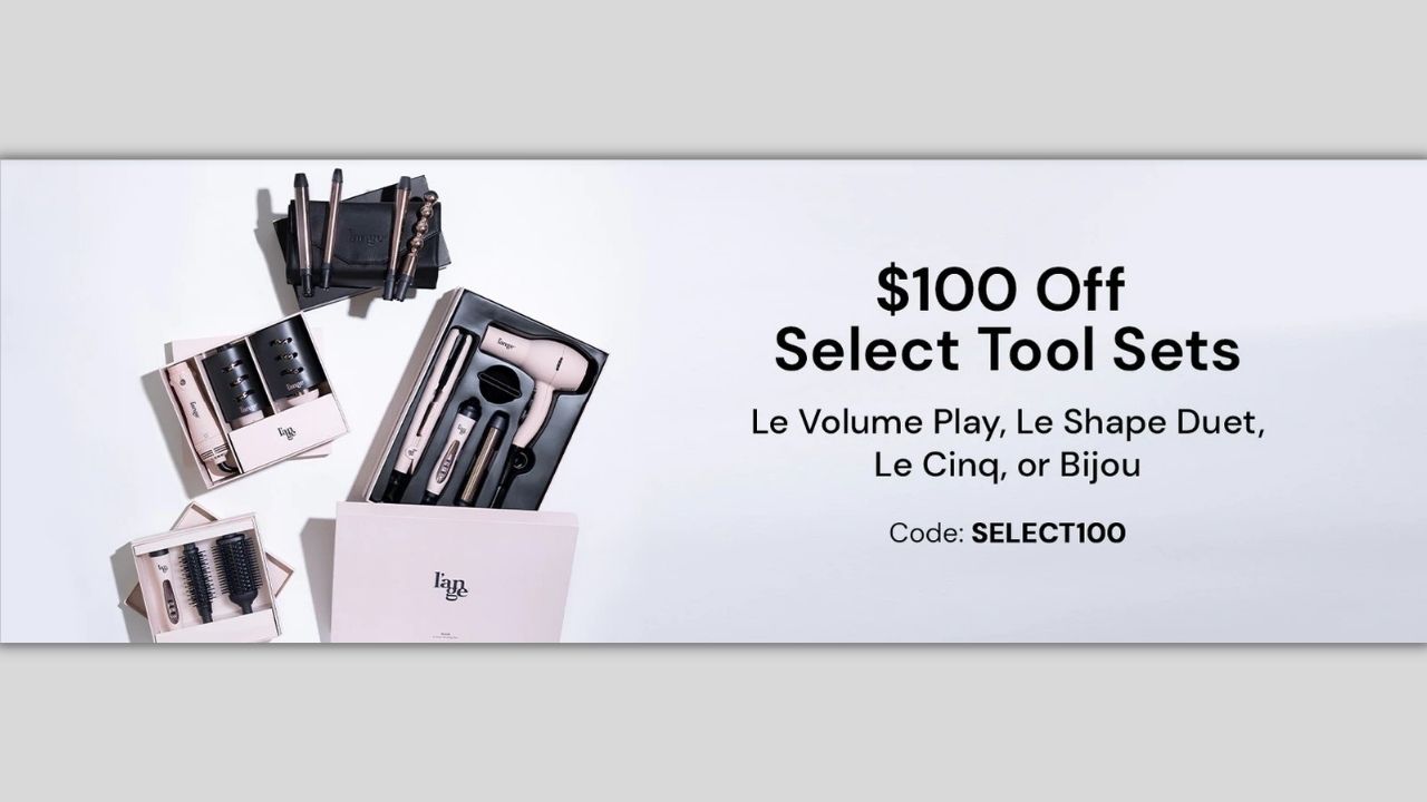 L'ange Hair 100 Off Styling Tool Sets Southern Savers