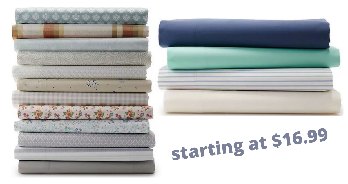 The Big One Extra Soft Sheet Sets for $16.99 :: Southern Savers