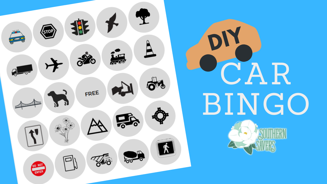 Free Printable Find That Sign Car Game – Simply Southern Mom