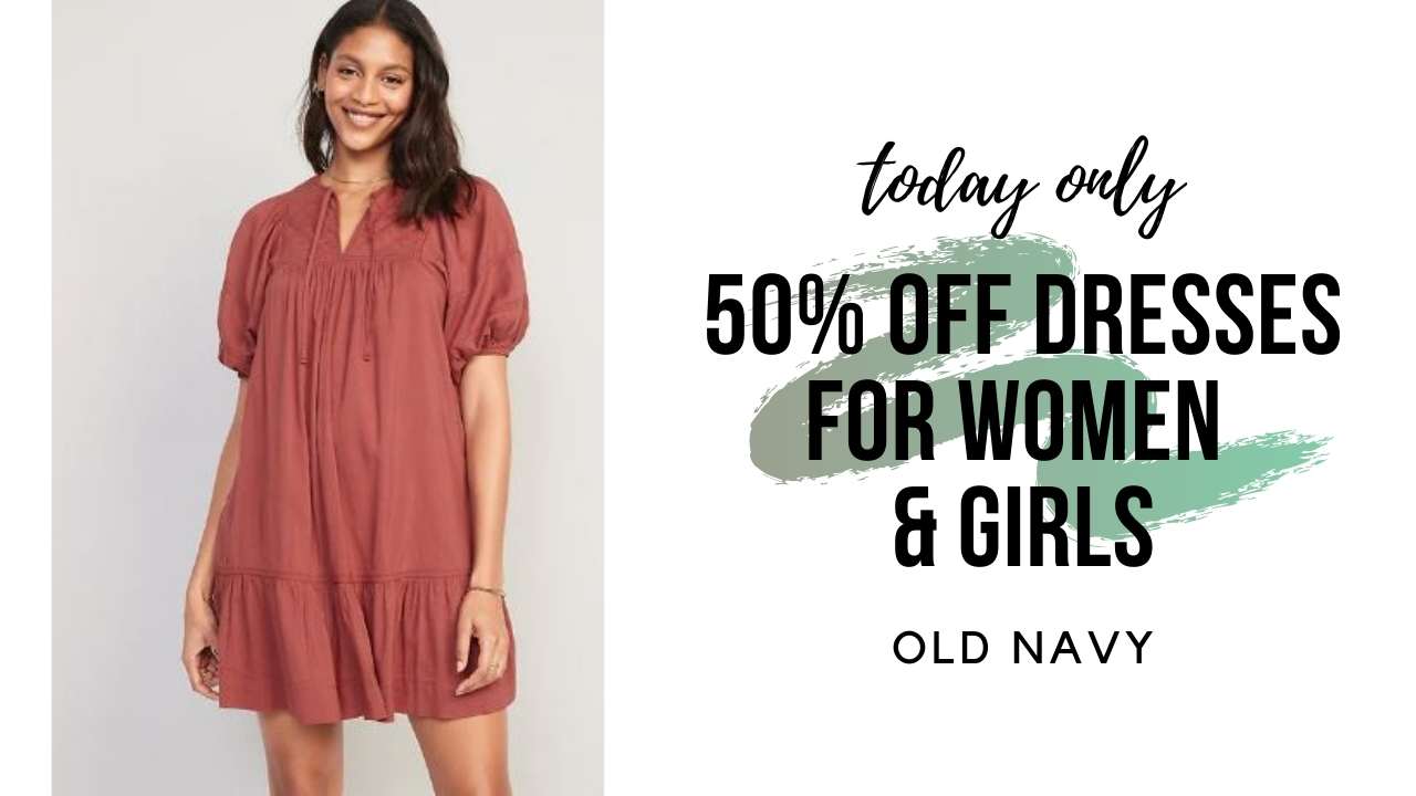 Old Navy  50% Off Dresses for Women & Girls :: Southern Savers