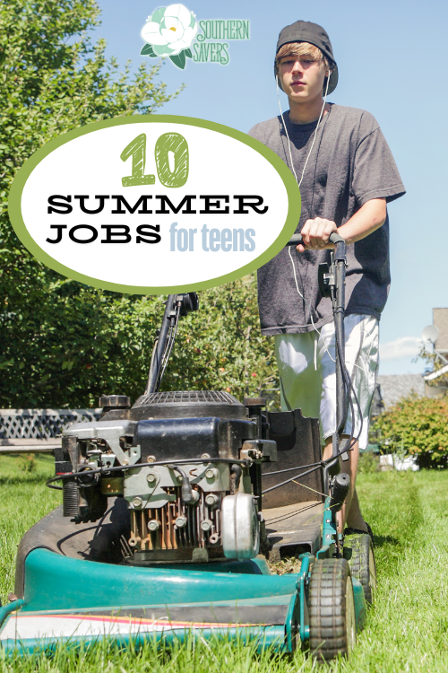 Give your teen a worthwhile way to spend time this summer while also earning money. Here are 10 summer jobs for teens!