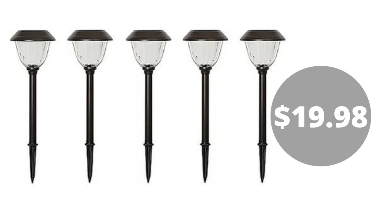 Member’s Mark Solar Lights 5Pack for 19.98 Southern Savers