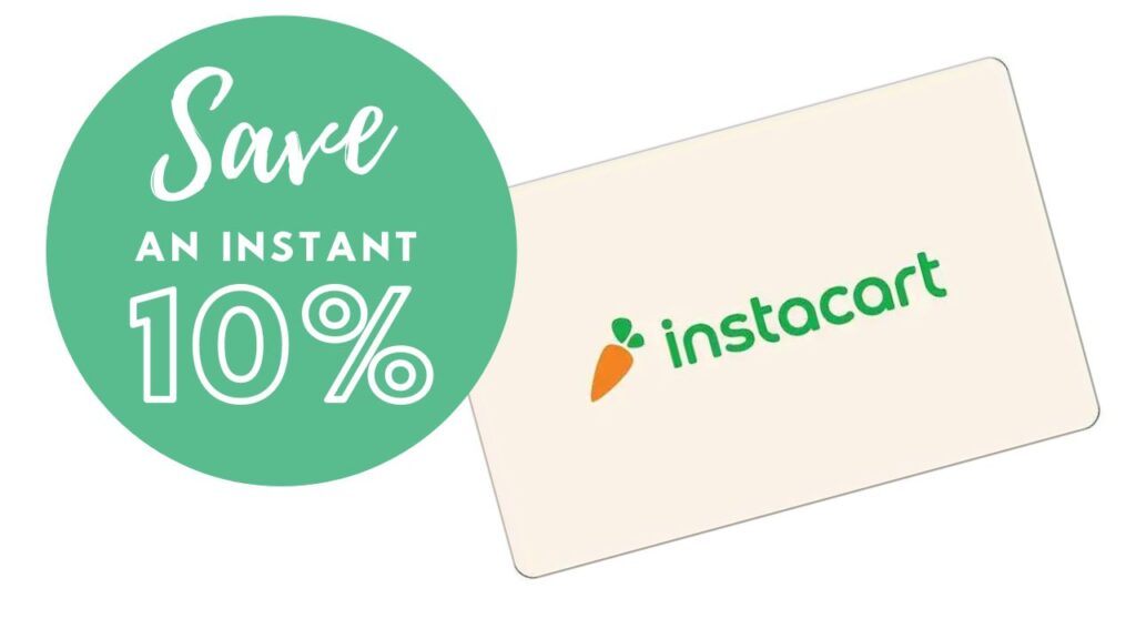 Best Buy 10 Off 100 Instacart Gift Card Southern Savers