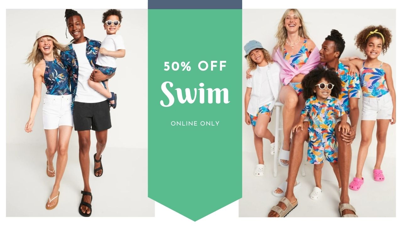 old navy family swim