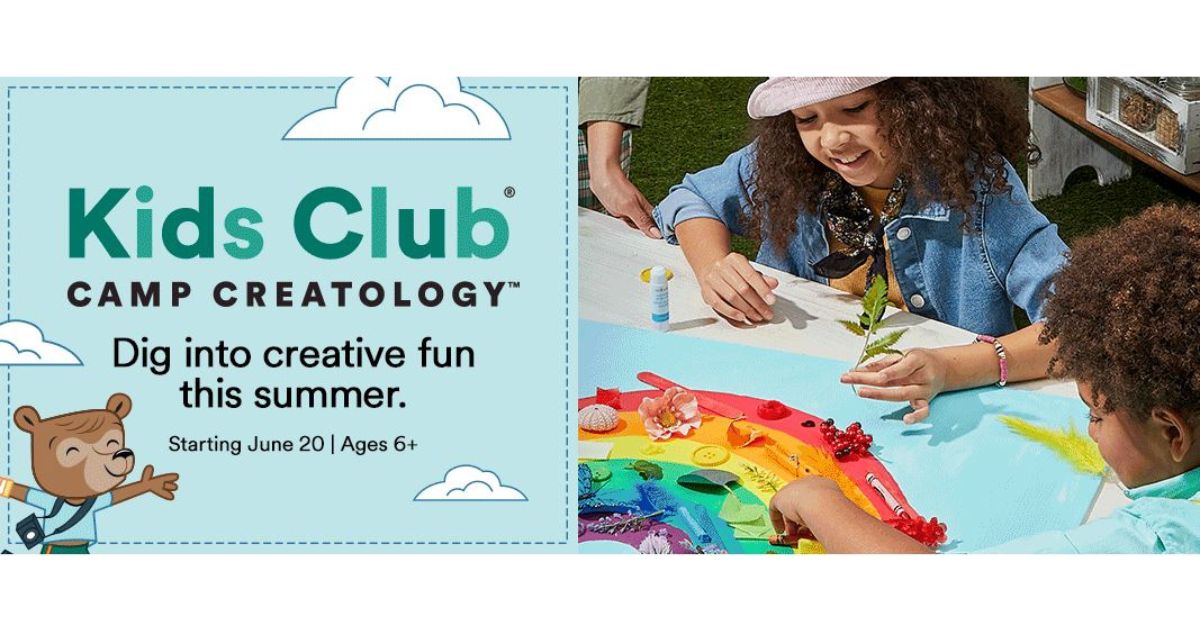 Michaels Kids Club Camp Creatology Southern Savers