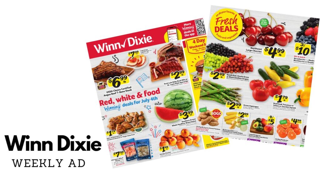 Winn Dixie Weekly Ad 6/297/5 Southern Savers