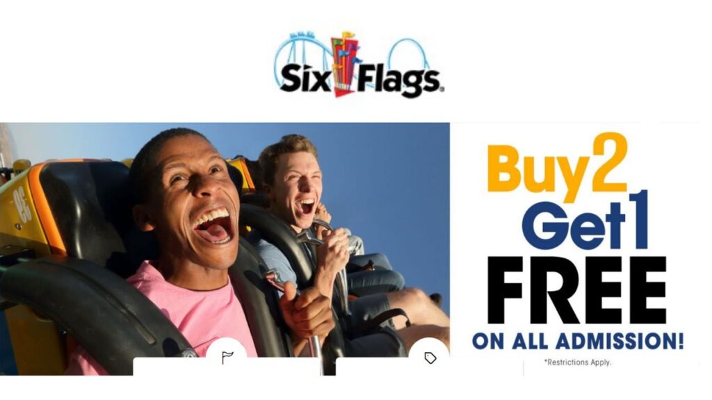 Six Flags |B2G1 Free Tickets, Passes & Memberships :: Southern Savers