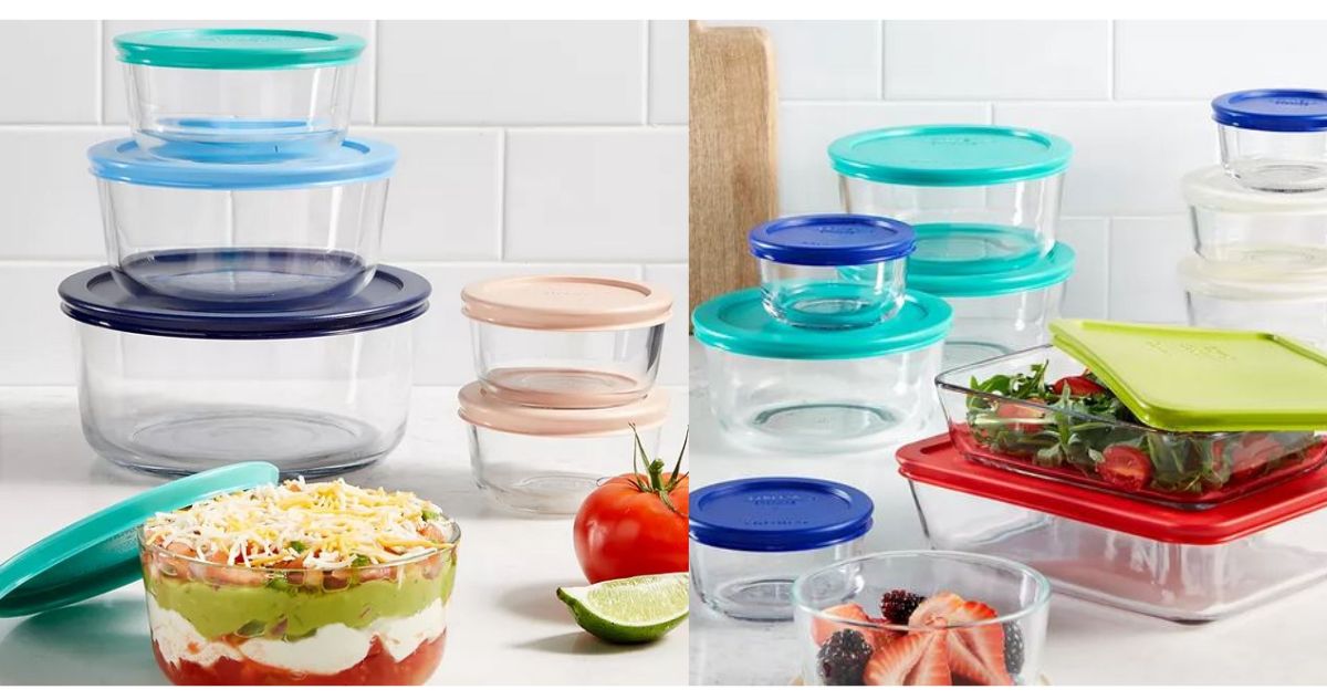 Pyrex 12-Piece Food Storage Set for $20.99 :: Southern Savers