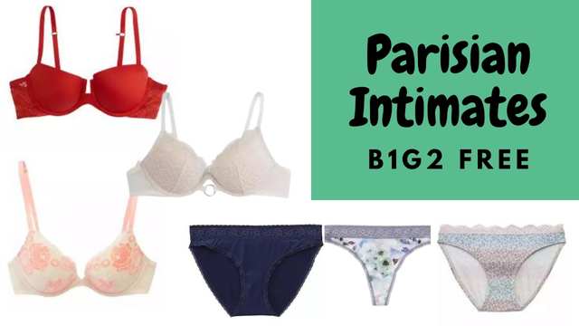 Parisian Intimates at Belk  Bras & Panties Buy One, Get Two FREE ::  Southern Savers