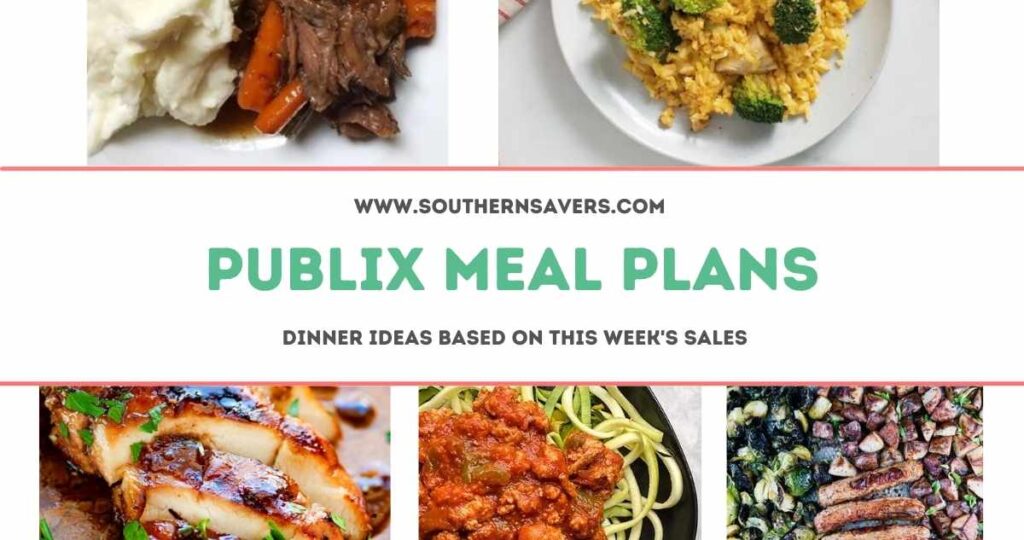 Publix Meal Plans: Dinner Ideas Based on Sales Starting 7/20 ...