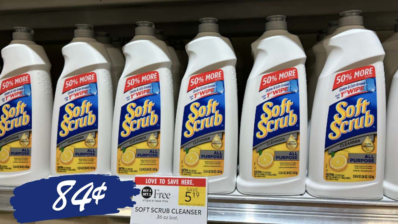 84¢ Soft Scrub Cleaner at Publix :: Southern Savers