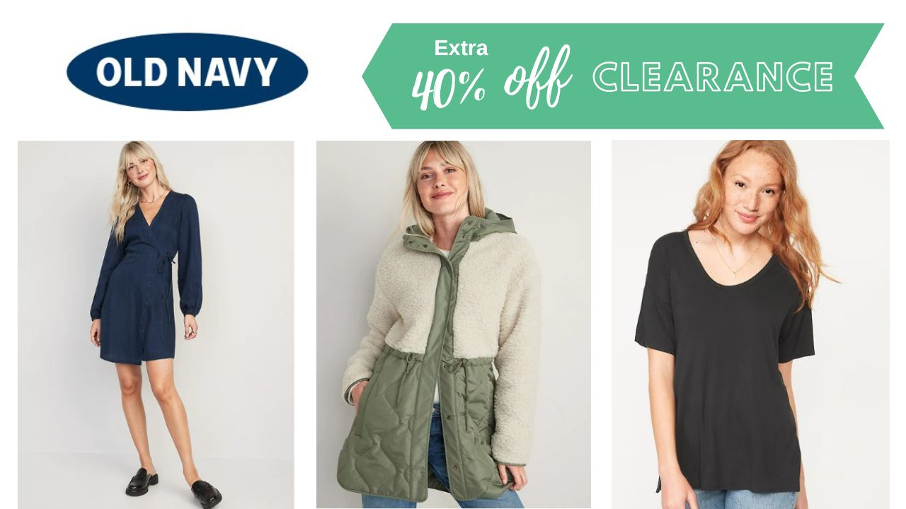 Old Navy | Extra 40% Off Epic Clearance Sale :: Southern Savers