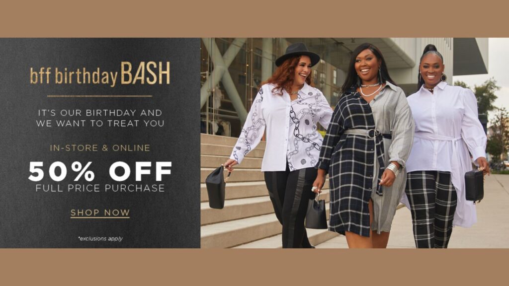 Ashley Stewart 50 off Styles for Curvy Women Southern Savers