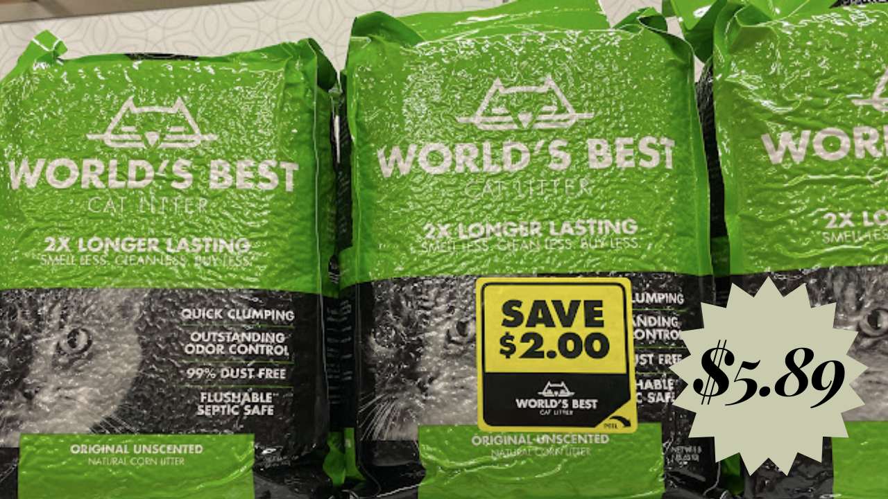 5 89 World S Best Cat Litter At Publix Southern Savers   Worlds Best Cat Litter 