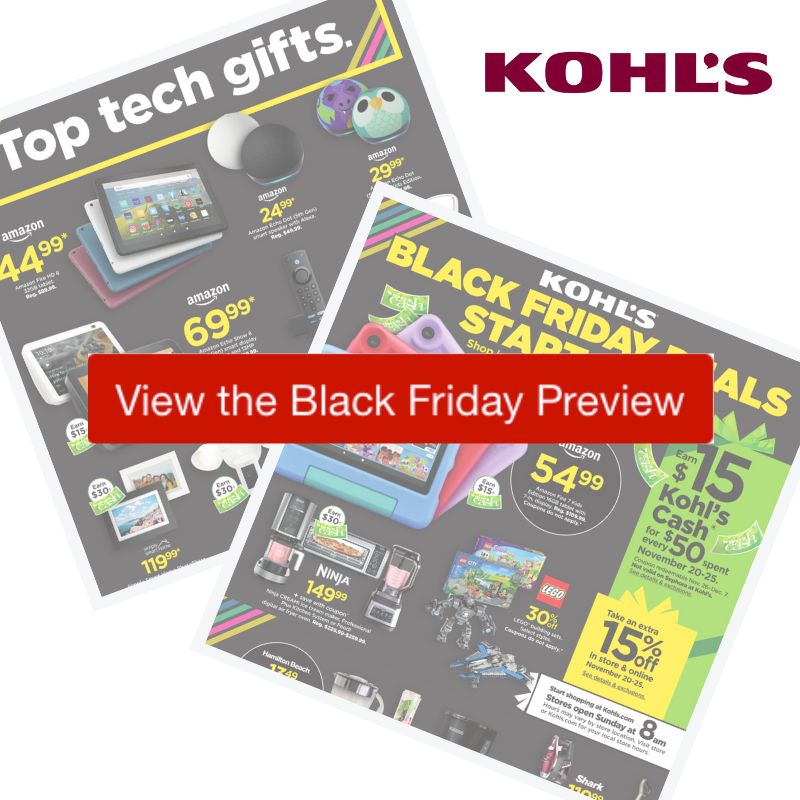2022 Kohl’s Black Friday Ad Preview LaptrinhX / News