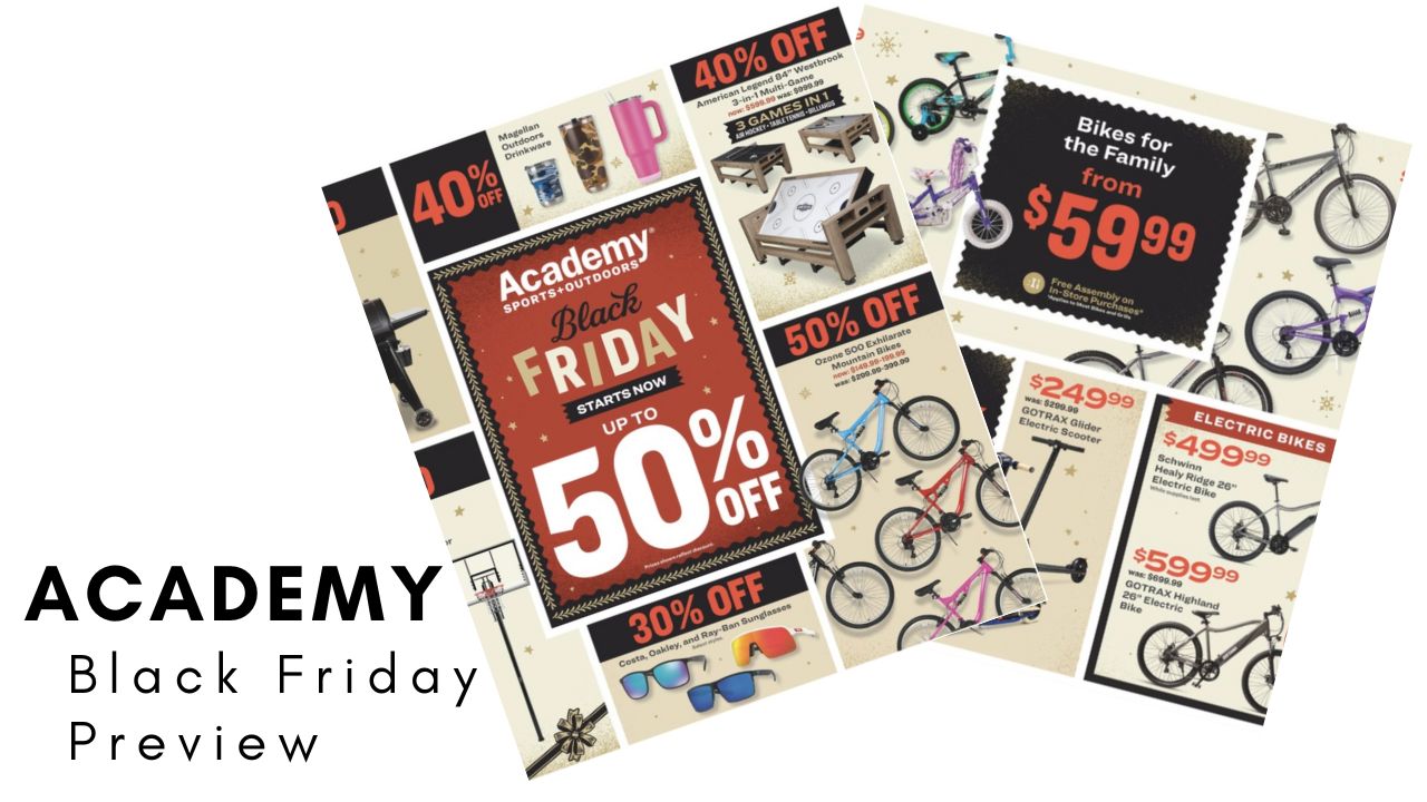 Academy Black Friday Ad 2023 Southern Savers