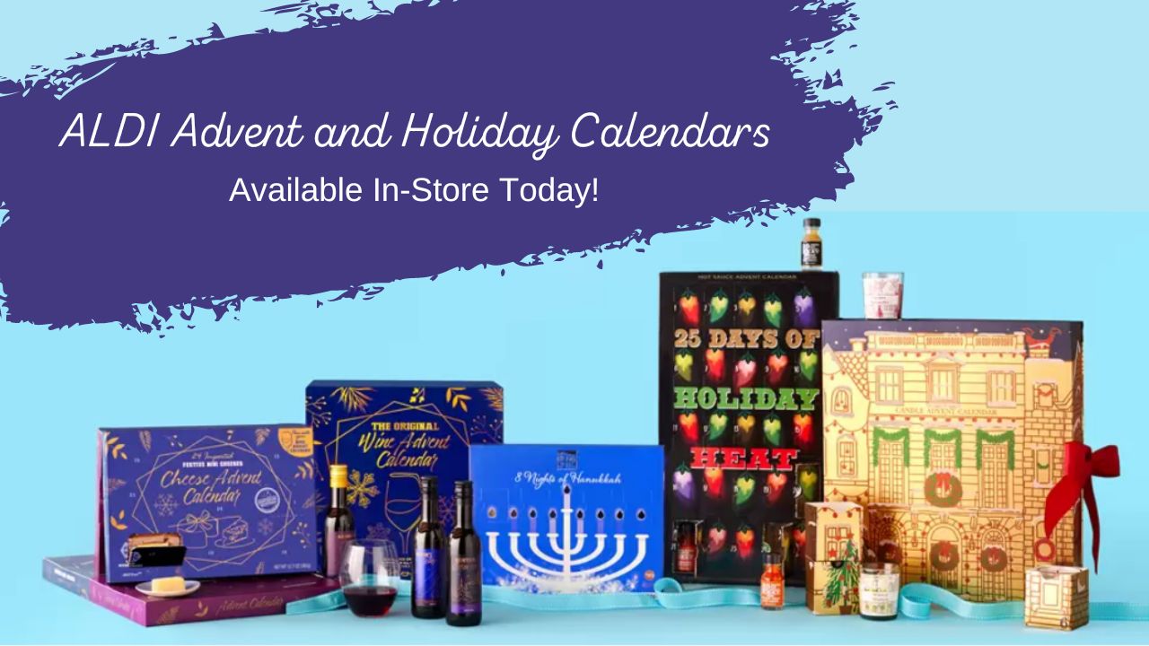 ALDI Advent and Holiday Calendars Available Now Southern Savers