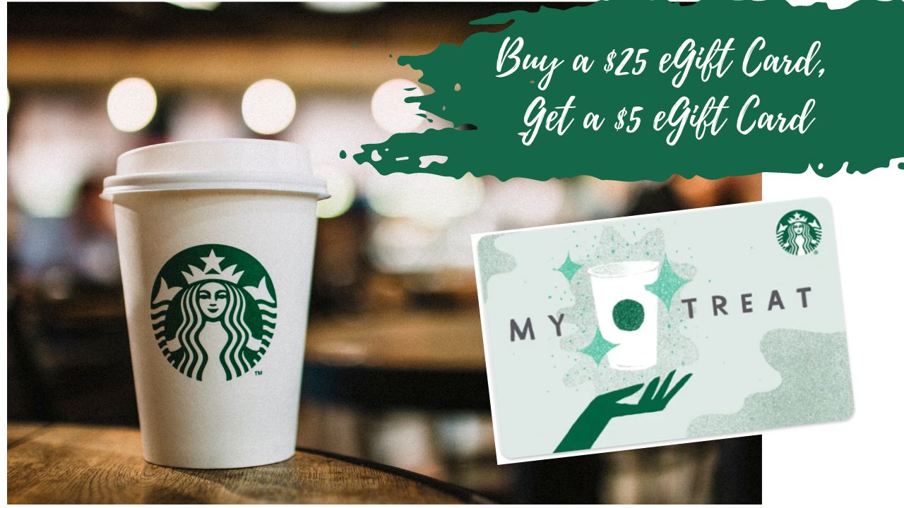 You Can Get A Free $5 Gift Card to , Target, Starbucks