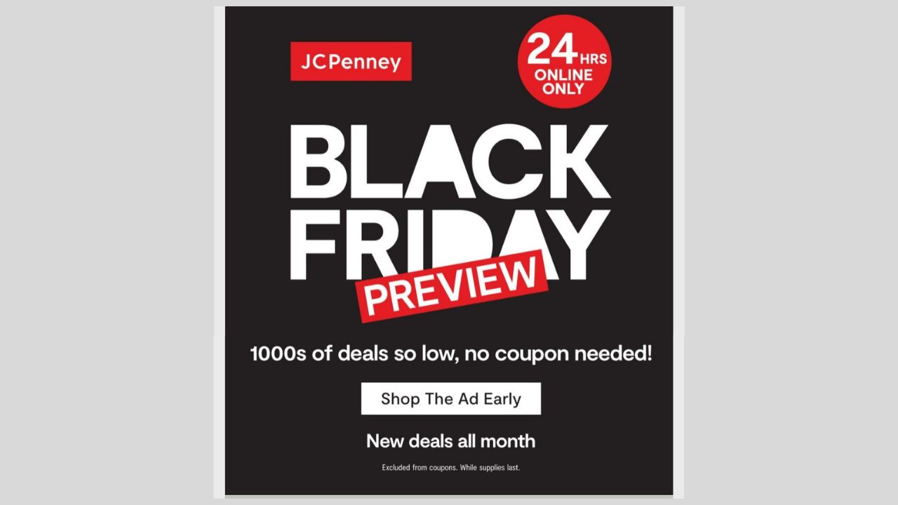 Money Saver: Get an early jump on holiday sales with JCPenney's
