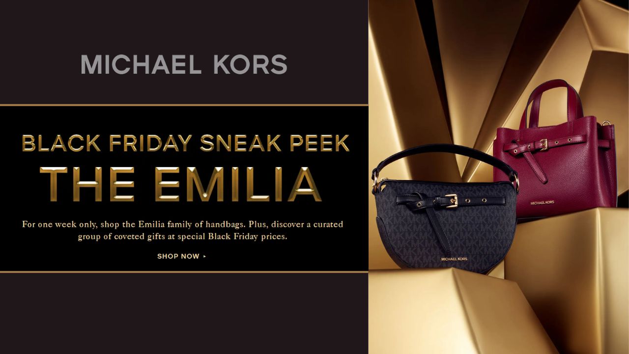 Michael Kors Black Friday 2021 Sale Covers All Your Winter Fashion Needs