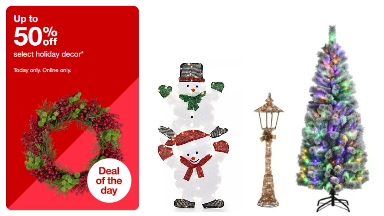 50 Off Holiday Decor at Target Southern Savers