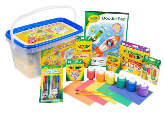 Restock your craft supplies, 90-piece Crayola kit for under $15 (25% off)