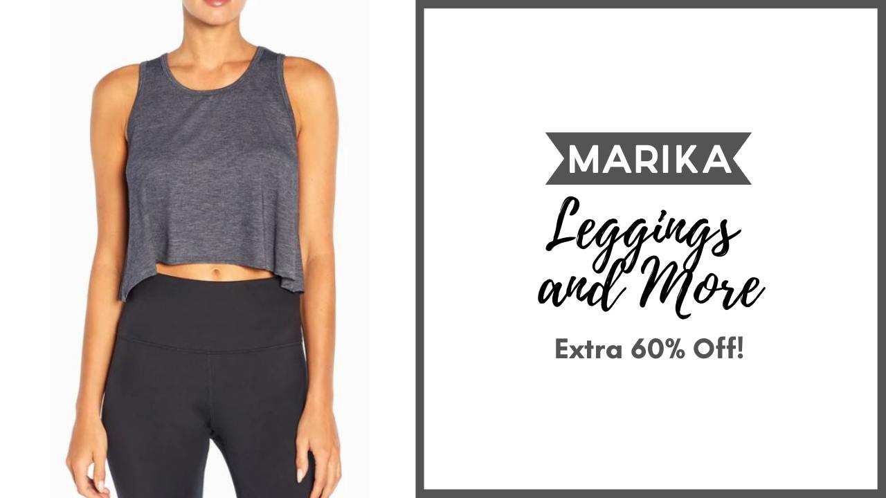 Marika Sale  Extra 60% Off Leggings, Sports Bras & More