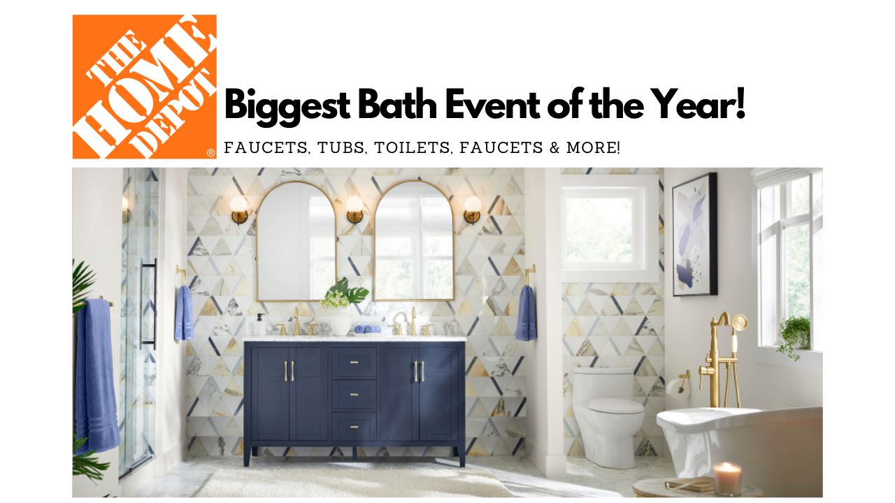 Home Depot Kitchen & Bathroom Up To 50% Off :: Southern Savers