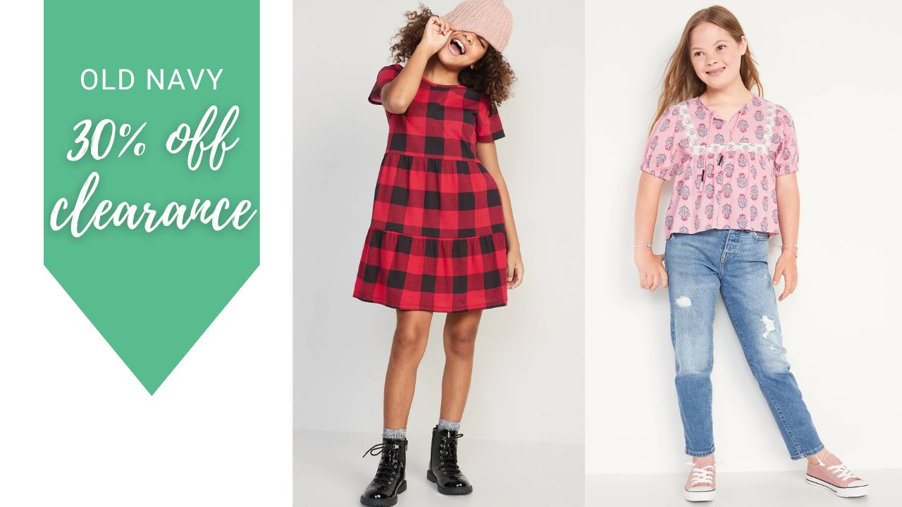 Old Navy Extra 30% Off Clearance Today Only :: Southern Savers