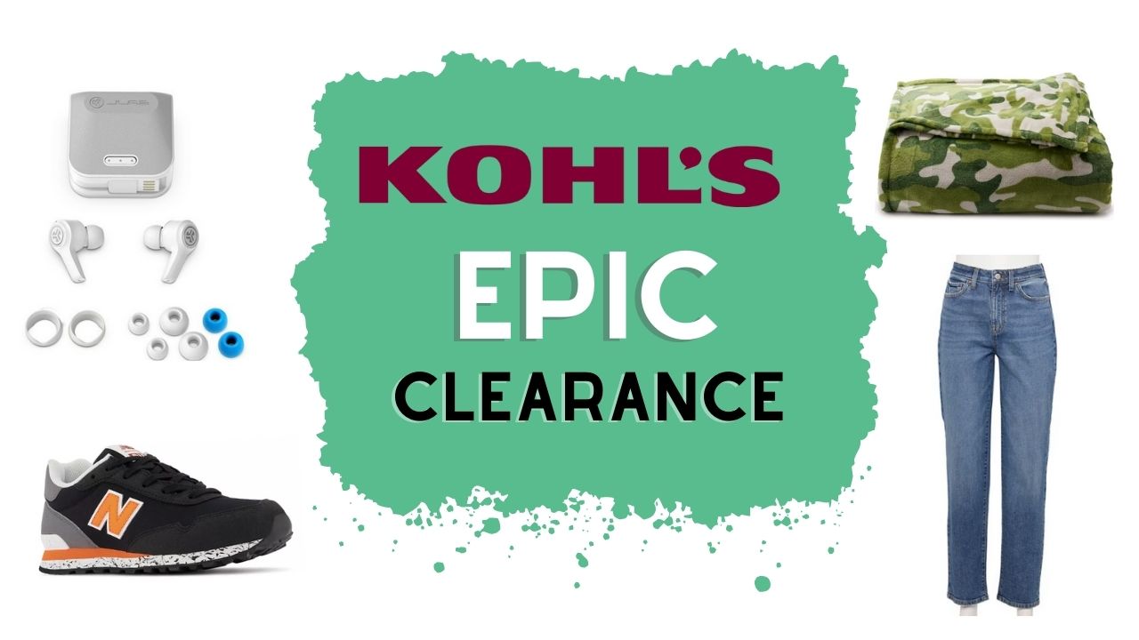 Kohl's EPIC Clearance Deal Roundup Southern Savers