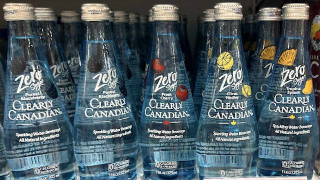 flavored water brands from the 90s