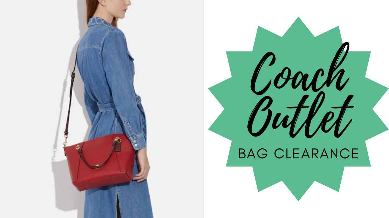 ATTN 'It' Girls: Here's What You Need From Coach Outlet's 75% Off Sale