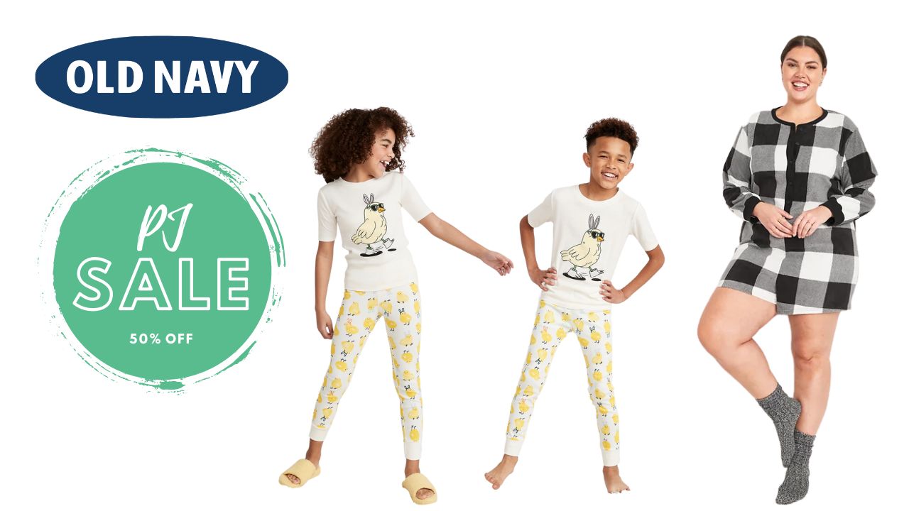 Old Navy 50 Off All PJs Today Only! Southern Savers