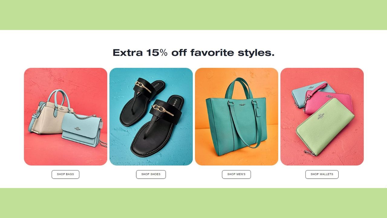 Coach Outlet 'Friends & Family' sale: Handbags, wallets and shoes have an  extra 15% off 