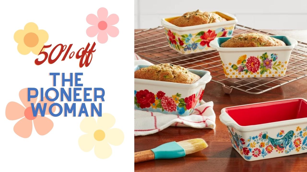 walmart.com The Pioneer Woman Floral Medley 5.5-Inch Mini Pie Pans, 4-Pack  - Walmart.com - Walmart.com