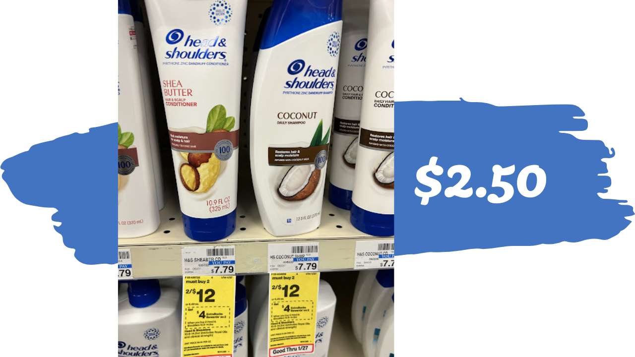 Manufacturer coupons for 2025 head and shoulders